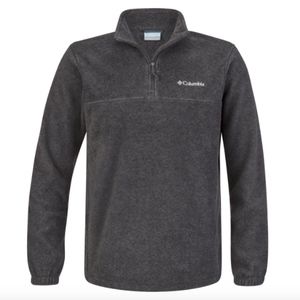 Columbia Gray Fleece Quarter Zip